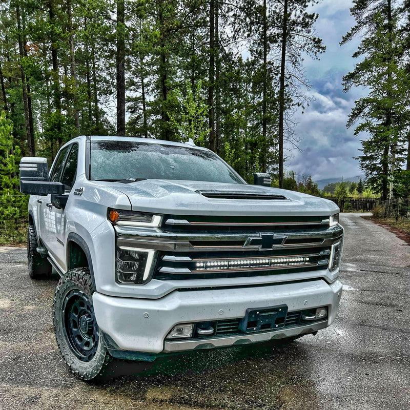 Load image into Gallery viewer, 2020+ Chevrolet Silverado 2500/3500HD Dual 40s Light Bars
