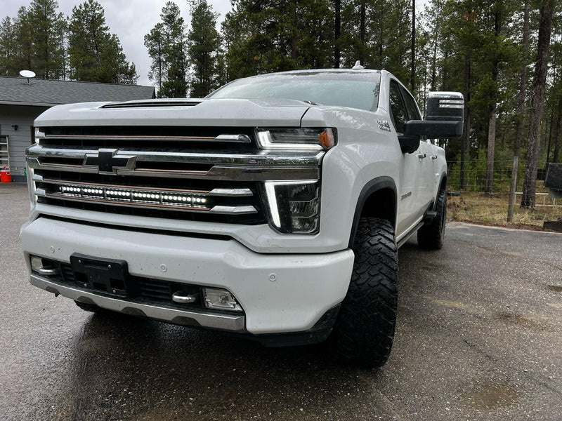 Load image into Gallery viewer, 2020+ Chevrolet Silverado 2500/3500HD Single 40in Light Bar
