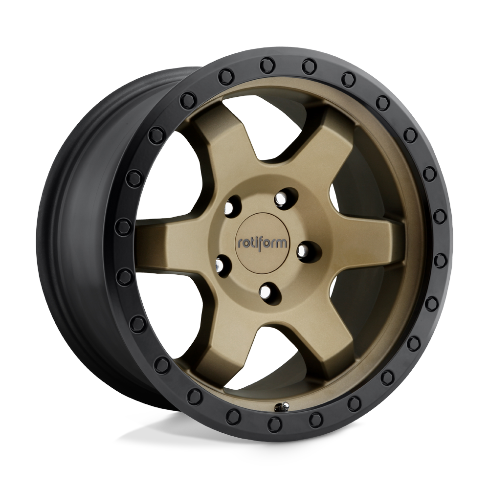 Fuel 1 Pc Matte Bronze Black Bead Ring