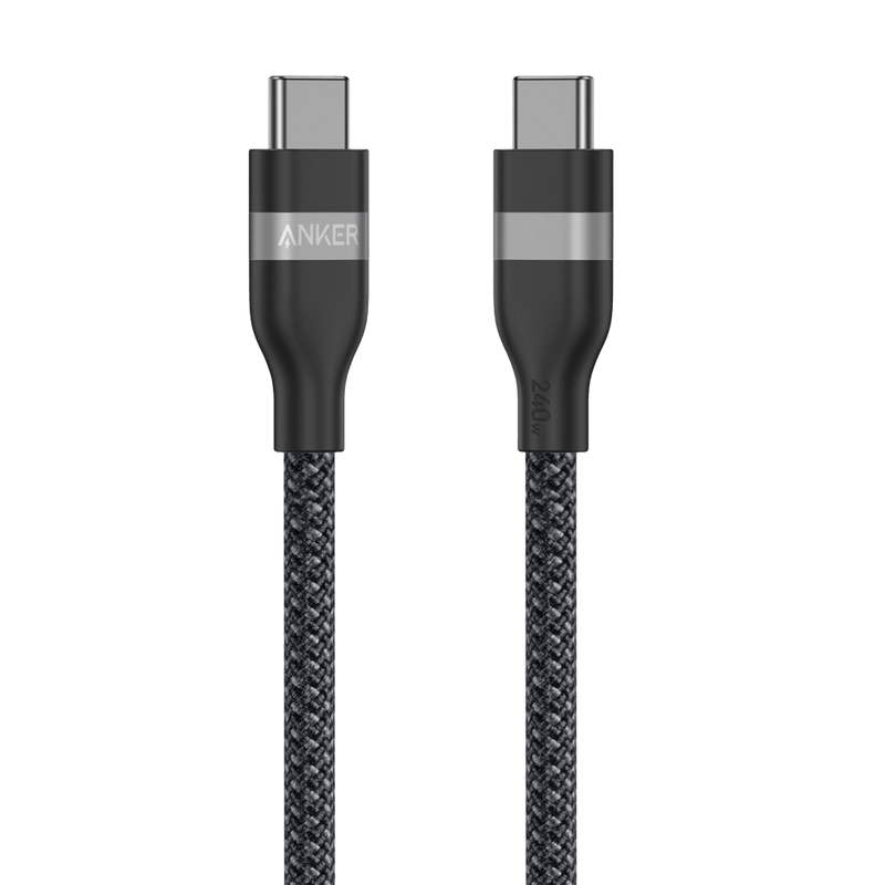 Load image into Gallery viewer, Anker USB-C to USB-C Cable (3 ft / 6 ft, 240W, Upcycled-Braided)
