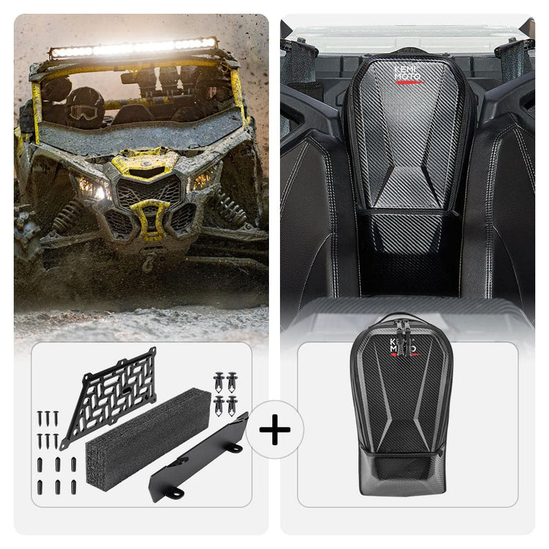 Load image into Gallery viewer, Noise Reduction Kit &amp; Center Storage Bag For Can-Am Maverick X3/MAX
