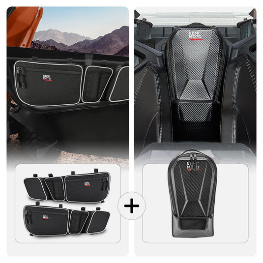 Front Door Bags & Center Storage Bag for Can-Am Maverick X3