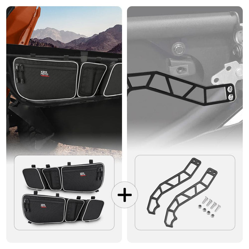 Load image into Gallery viewer, Front Door Bags &amp; Door Handle for Can-Am Maverick X3 / X3 Max

