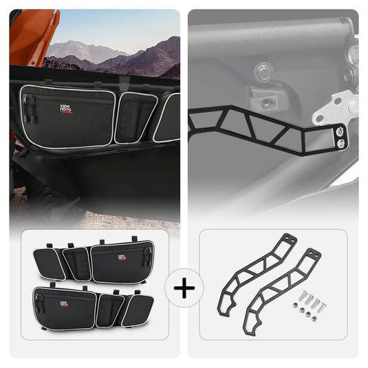 Front Door Bags & Door Handle for Can-Am Maverick X3 / X3 Max