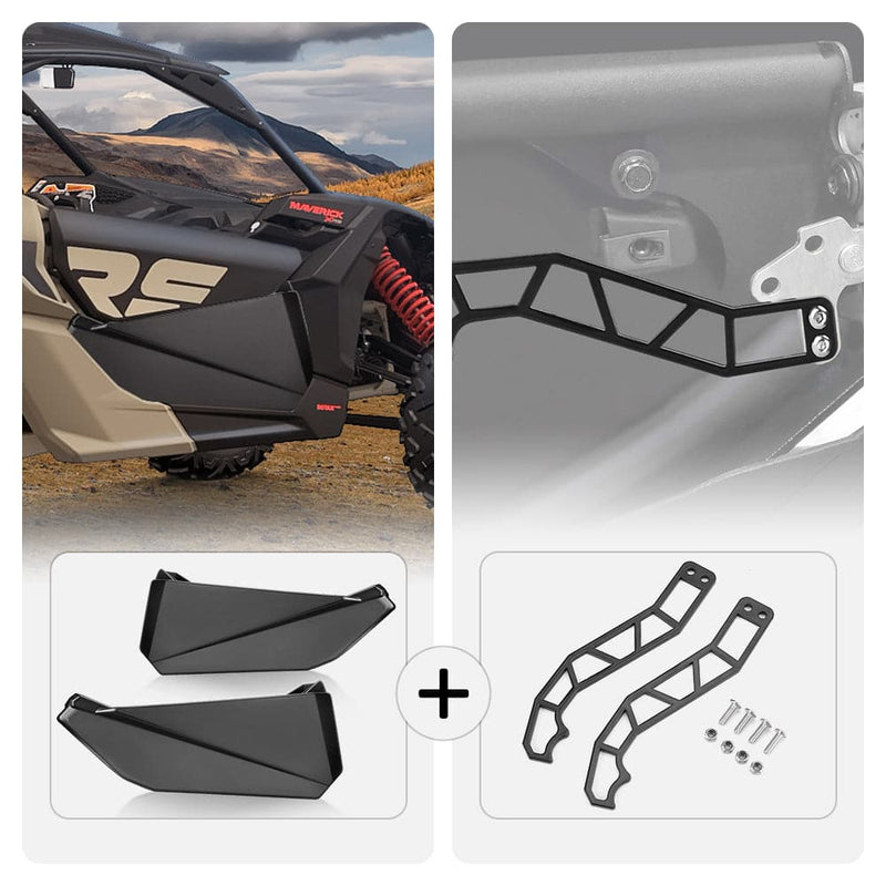 Load image into Gallery viewer, Front Lower Door Inserts &amp; Door Handle For Can-Am Maverick X3
