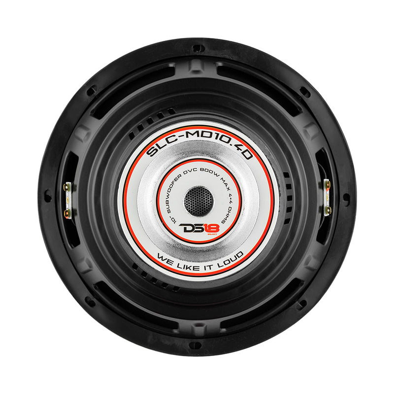 Load image into Gallery viewer, DS18 SLC-MD10.4D 10&quot; SELECT PPI Cone Subwoofer 800 Watts 4-Ohm DVC
