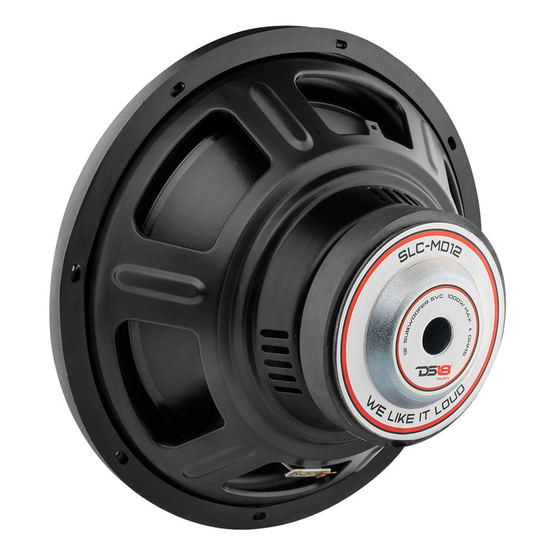 Load image into Gallery viewer, DS18 SLC-MD12 12&quot; SELECT PPI Cone Subwoofer 1000 Watts 4-Ohm SVC
