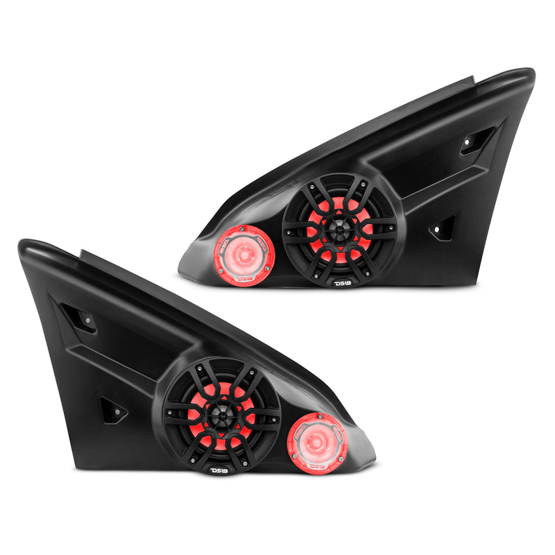 Load image into Gallery viewer, Polaris Slingshot Arm Rest 2 X  6.5&quot; Enclosure With NXL-6/BK and PRO-TW1L | 2015 - Current
