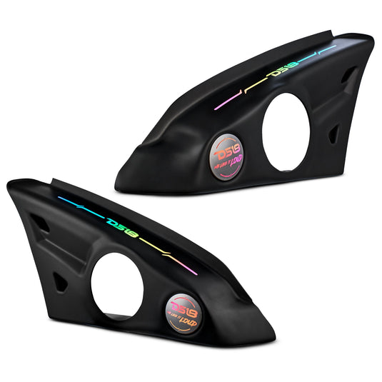 Polaris Slingshot Arm Rest Empty Enclosure With Digital Led Lights fits 2 x 6.5