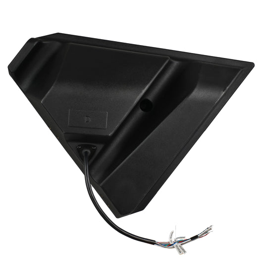 Polaris Slingshot Front Kick Empty Panel Pods With Digital LED Lights fits 2 x 6.5" Speakers and 2 x 3.8" Bullet Tweeters | 2015 - Current