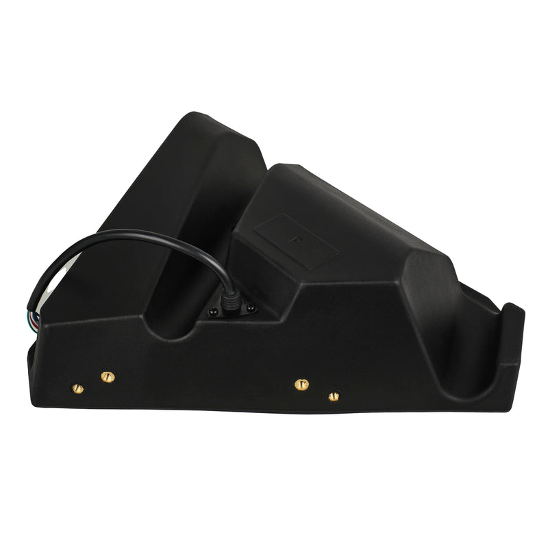 Load image into Gallery viewer, Polaris Slingshot Front Kick Empty Panel Pods With Digital LED Lights fits 2 x 6.5&quot; Speakers and 2 x 3.8&quot; Bullet Tweeters | 2015 - Current
