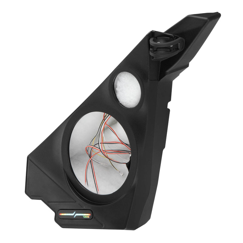 Load image into Gallery viewer, Polaris Slingshot Front Kick Panel Speaker Pods – Empty Enclosure for 8" Speakers and 3.8" Tweeters | 2020 - Current
