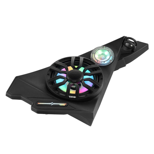 Polaris Slingshot Front Kick Panel Speaker Pods – Loaded with 8" NXL-IQ8/BK Speakers, PRO-TW1LD Tweeters & Digital LED Lights | 2020 - Current