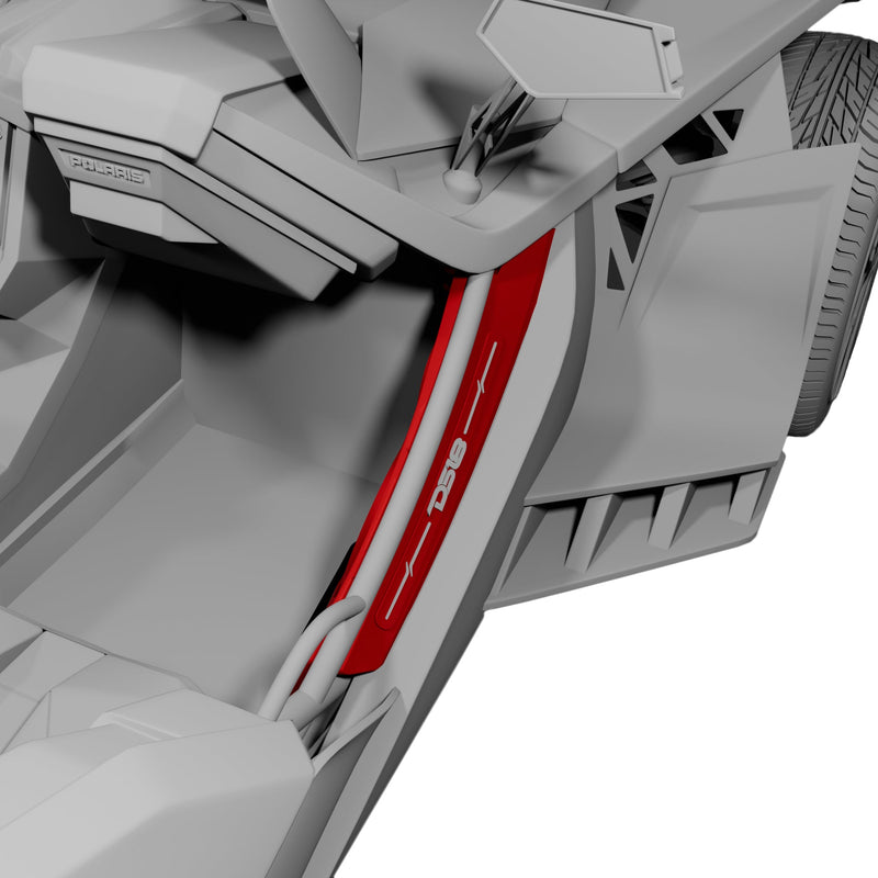 Load image into Gallery viewer, Polaris Slingshot Front Kick Panel Speaker Pods – Empty Enclosure for 8" Speakers and 3.8" Tweeters | 2020 - Current
