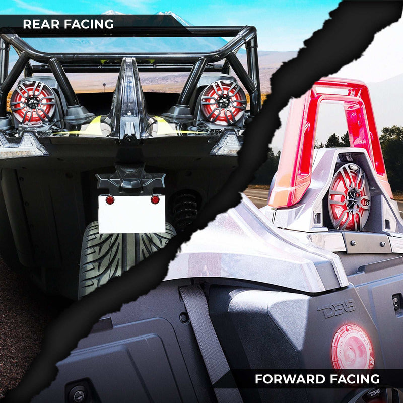 Load image into Gallery viewer, Polaris Slingshot Headrest 4 x 6.5&quot; Enclosure With 4 x NXL-6/BK | 2015 - Current - Skoutley Outdoors LLC
