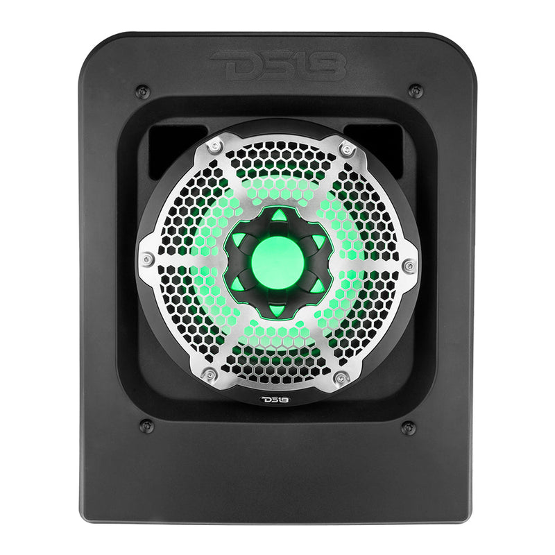 Load image into Gallery viewer, Polaris Slingshot Rear Subwoofer Enclosure Loaded | NXL-10SUB/BK and RGB LED Lights | Fits Either Passenger or Driver Side | 2015 - Current
