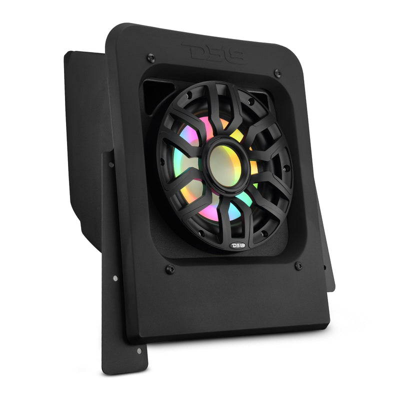 Load image into Gallery viewer, Polaris Slingshot Rear Subwoofer Enclosure Loaded with NXL-IQSUB10/BK and Digital LED Lights | Fits Either Passenger or Driver Side | 2015 - Current
