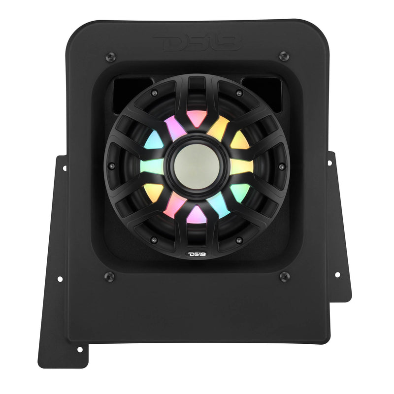 Load image into Gallery viewer, Polaris Slingshot Rear Subwoofer Enclosure Loaded with NXL-IQSUB10/BK and Digital LED Lights | Fits Either Passenger or Driver Side | 2015 - Current
