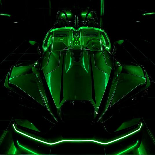 Polaris Slingshot Loaded Rear Sealed 10" Subwoofer Enclosure | Fits Either Passenger or Driver Side | 2015 - Current