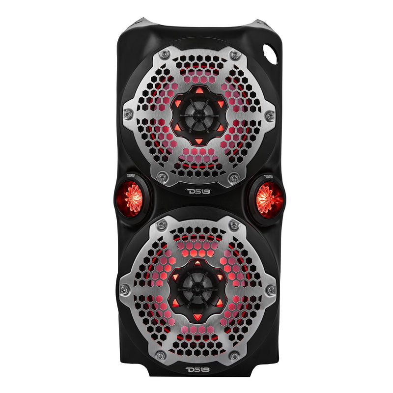 Load image into Gallery viewer, Polaris Slingshot Waterfall Center Console Empty Enclosure fits 2 x 6.5" Speakers &amp; 2 x 2.28" Bullet Tweeter | 2015 - Current
