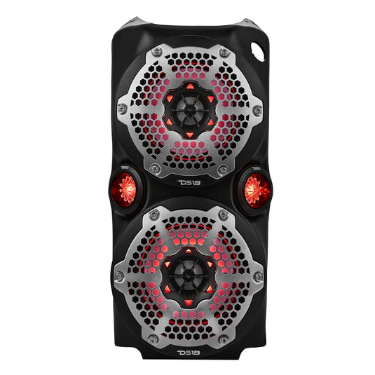 Polaris Slingshot Waterfall Center Console Empty Enclosure fits 2 x 6.5" Speakers & 2 x 2.28" Bullet Tweeter | 2015 - Current