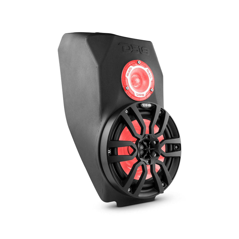 Load image into Gallery viewer, Polaris Slingshot Water Fall Center Console 1 X 8&quot; Enclosure With NXL-8/BK and PRO-TW1L | 2015 - 2019 - Skoutley Outdoors LLC
