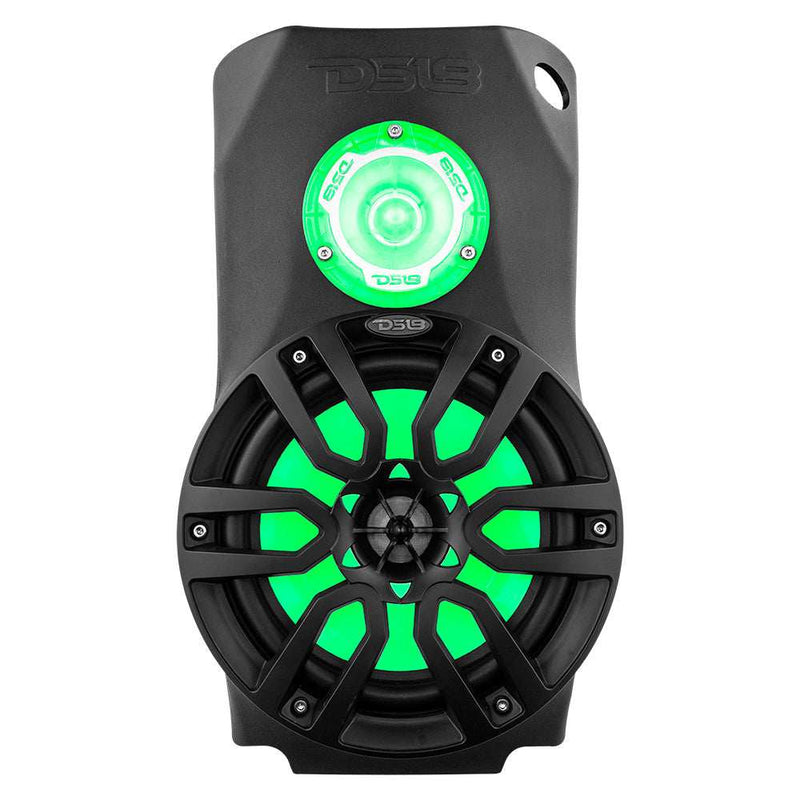 Load image into Gallery viewer, Polaris Slingshot Water Fall Center Console 1 X 8&quot; Enclosure With NXL-8/BK and PRO-TW1L | 2015 - 2019 - Skoutley Outdoors LLC
