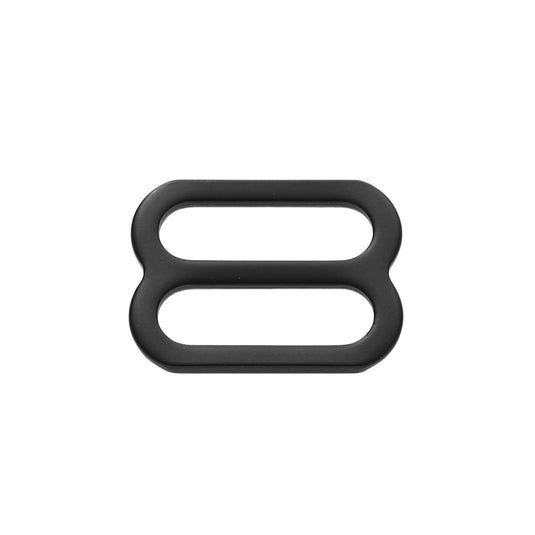 1" Dull Black Resin Stamped Steel Slide 20 PACK | SLIDE1BLK3100