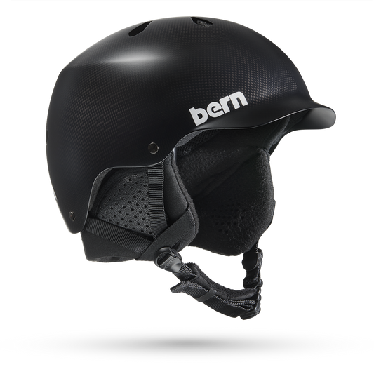 Watts Carbon Fiber Asian Fit Winter Helmet (Barn Deal)