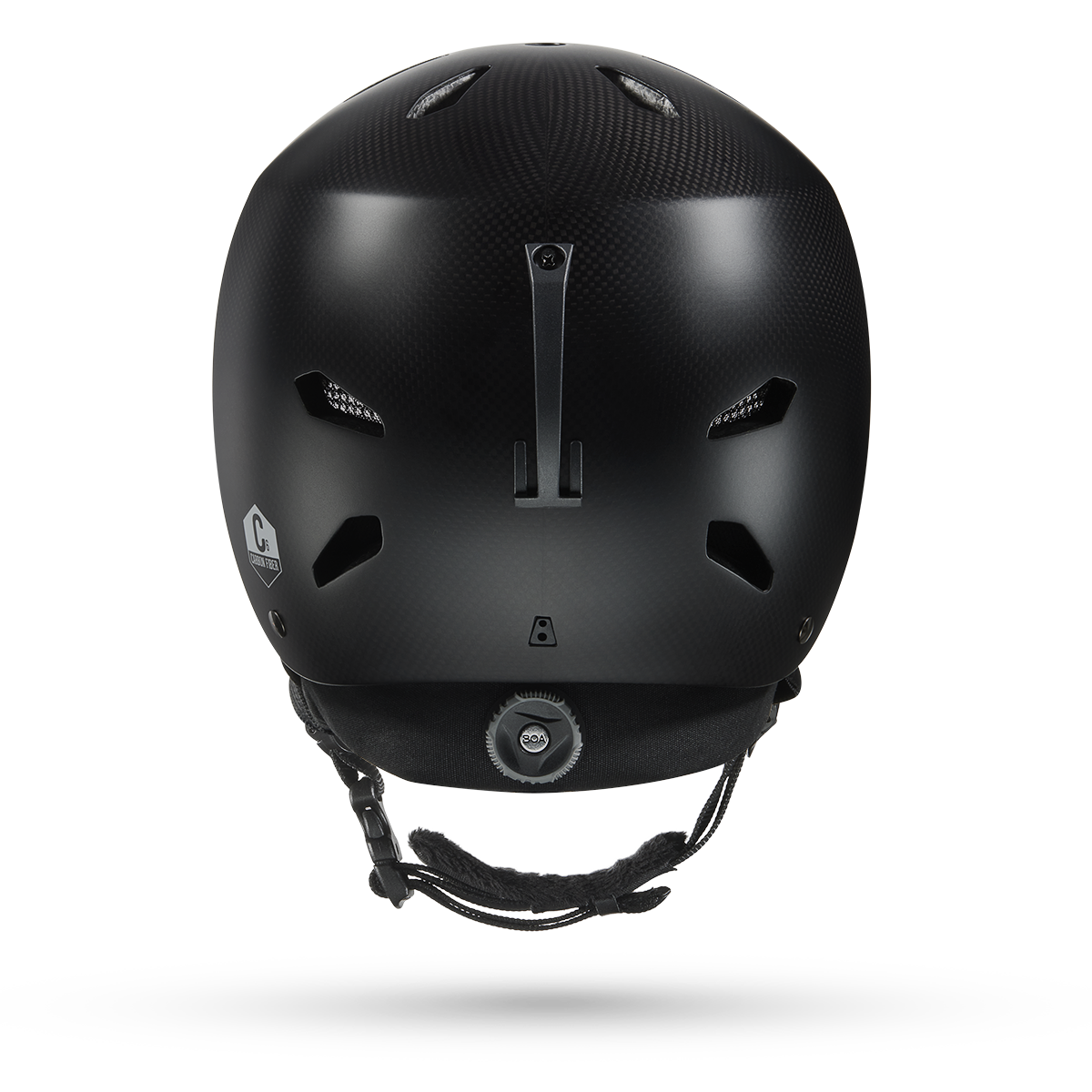 Watts Carbon Fiber Asian Fit Winter Helmet (Barn Deal)