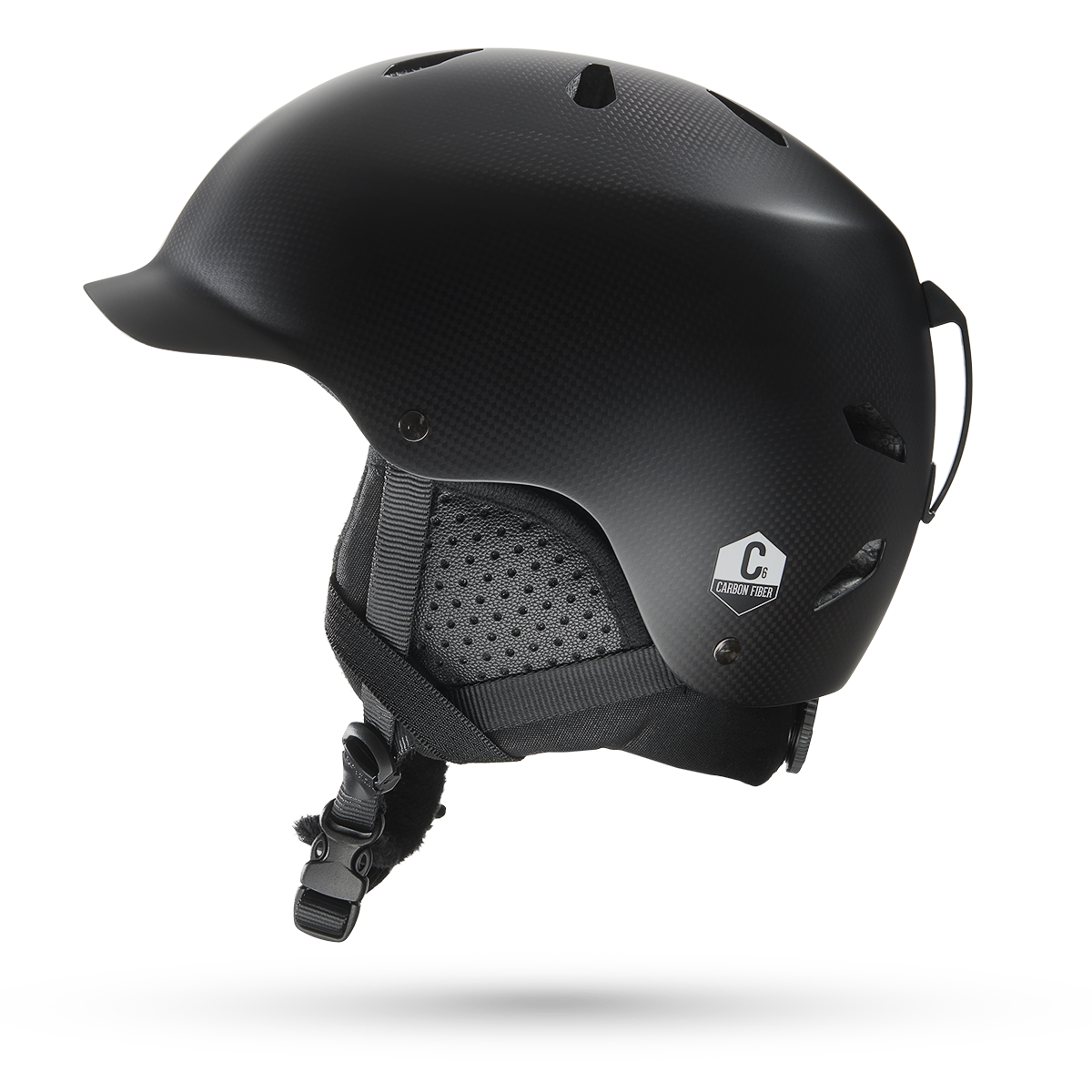 Watts Carbon Fiber Winter Helmet (Barn Deal)