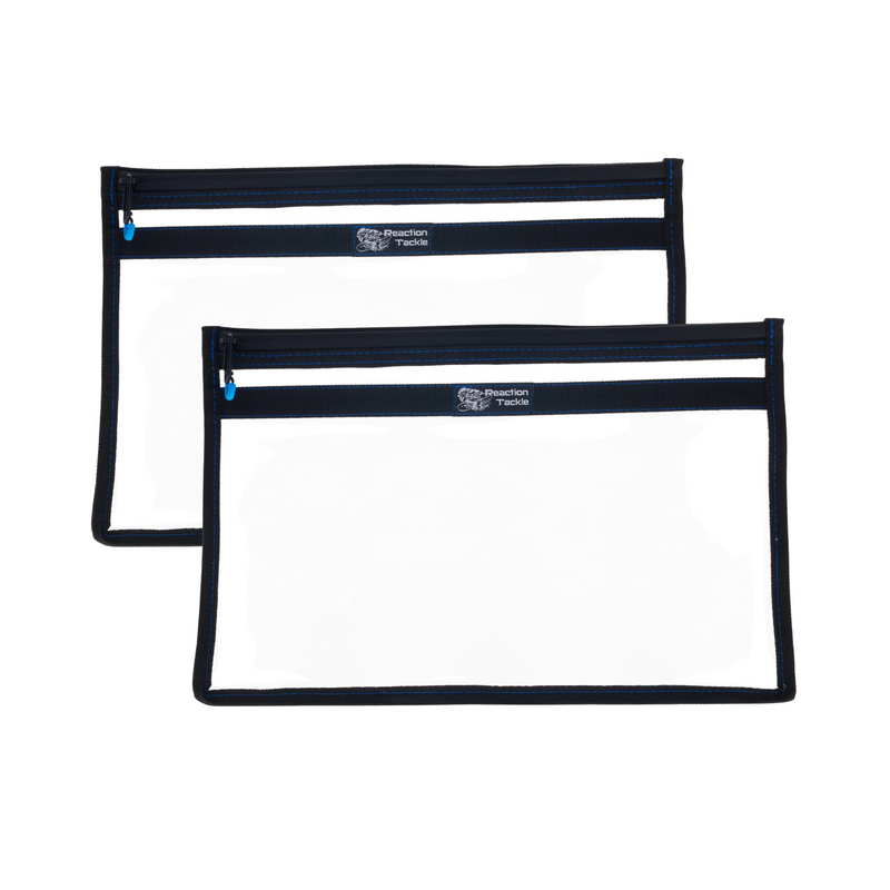 Load image into Gallery viewer, Reaction Tackle Clear Storage Bag Tackle Pak - Water-Resistant Plastic Storage
