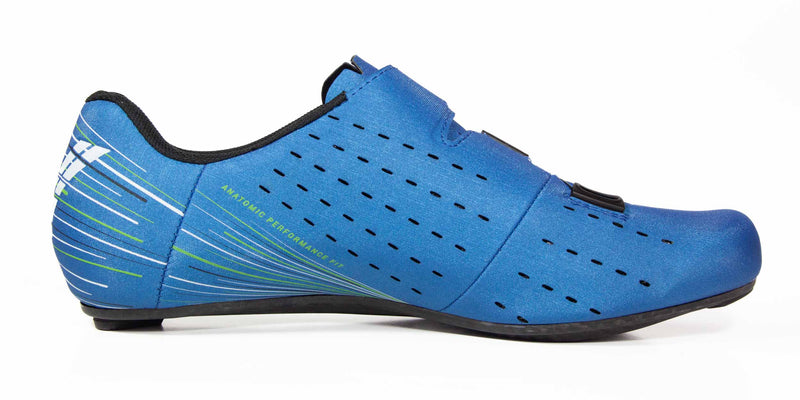 Load image into Gallery viewer, Nuvola Road Cycling Shoes - Blue/Black (3-Bolt Look Sole)
