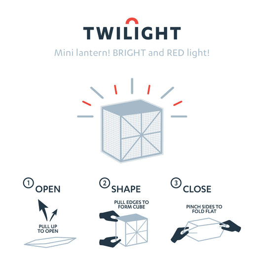 Twilight – Petite Origami Solar Lantern