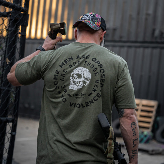 Some Men Are Opposed To Violence. We Are Not Those Men Men's T-Shirt