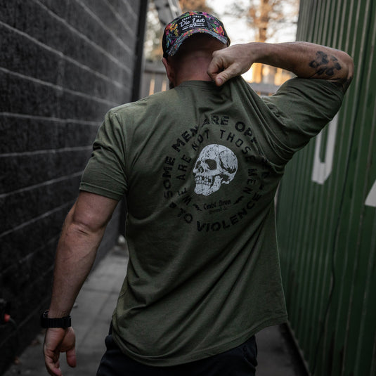 Some Men Are Opposed To Violence. We Are Not Those Men Men's T-Shirt