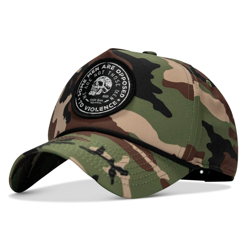 Load image into Gallery viewer, Some Men Are Opposed To Violence Patch Weekender Snapback
