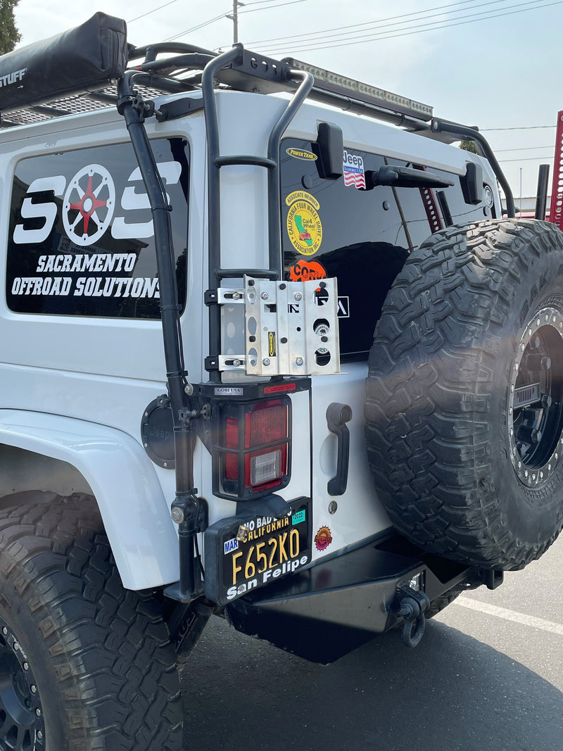 Load image into Gallery viewer, Ladder Cross-Bar Mount for Propane and CO2 Power Tanks
