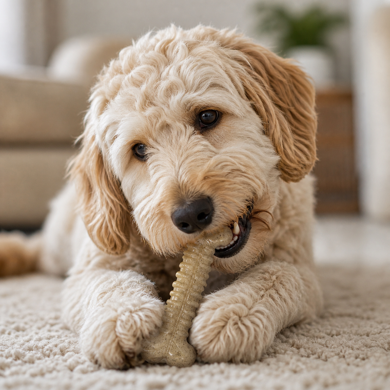 Load image into Gallery viewer, Tough Bone Nylon Chew Bone | Ultra-Durable Dog Toy for Aggressive Chewers | SodaPup
