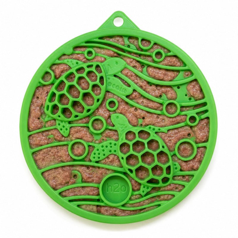 Load image into Gallery viewer, Water Nylon eCoin Durable Enrichment Snacking Coin for Dogs | USA-Made Lick Mat Alternative
