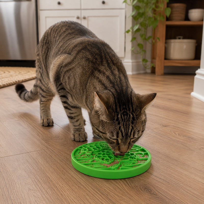 Load image into Gallery viewer, Water Nylon eCoin Durable Enrichment Snacking Coin for Dogs | USA-Made Lick Mat Alternative
