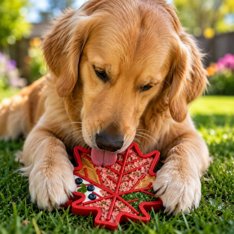 Load image into Gallery viewer, Canadian Maple Leaf Nylon Dog Chew Toy - Indestructible &amp; USA Made
