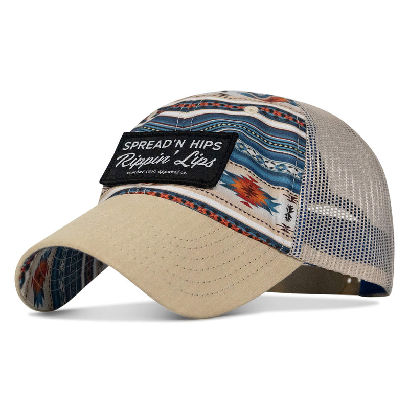 Load image into Gallery viewer, Spreadin&#39; Hips and Rippin&#39; Lips Patch Ripstop Snapback
