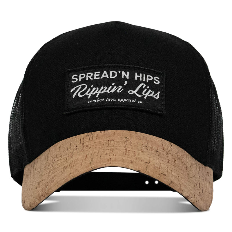 Load image into Gallery viewer, Spreadin&#39; Hips Rippin&#39; Lips Patch Snapback
