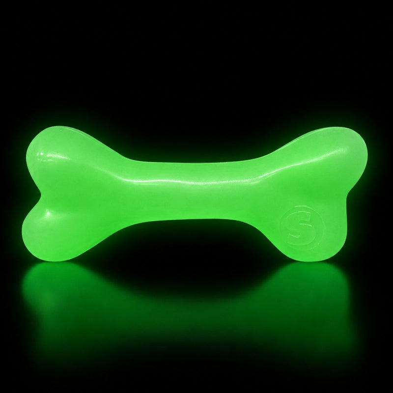 Load image into Gallery viewer, PUP-X Rubber Bone Dog Toy - Durable, Floats, Chew Toy for Large Dogs | USA
