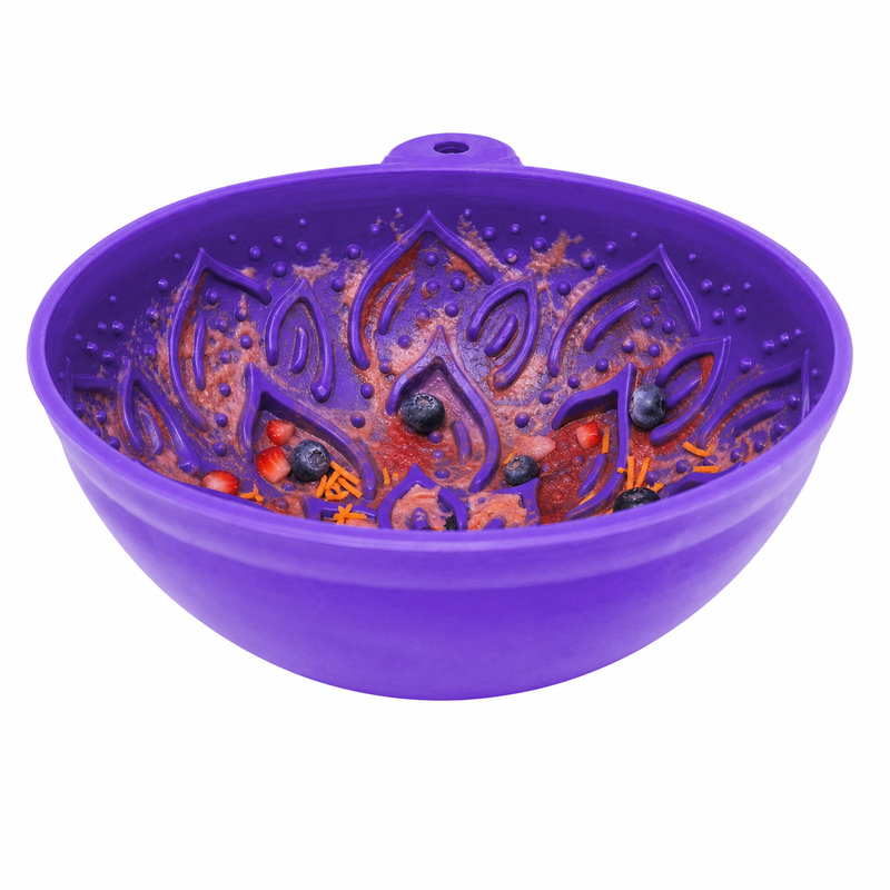 Load image into Gallery viewer, Garden of Eatin' Tipsy Bowl - Wobble Lick Mat for Dogs &amp; Cats | USA Made
