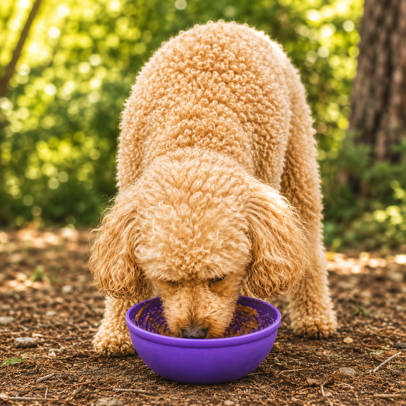 Load image into Gallery viewer, Garden of Eatin' Tipsy Bowl - Wobble Lick Mat for Dogs &amp; Cats | USA Made

