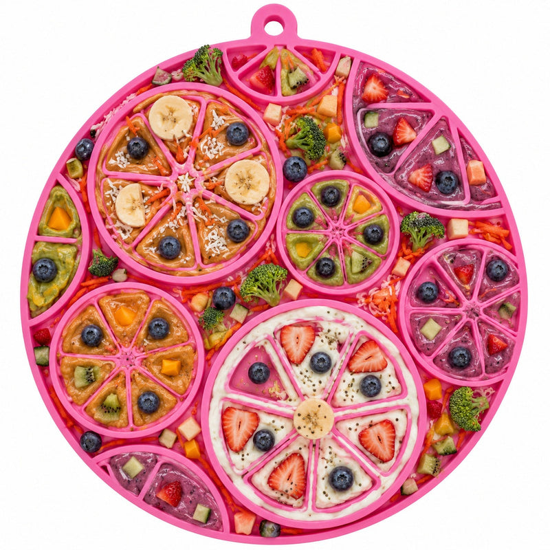 Load image into Gallery viewer, Citrus Design eMat - Enrichment Lick Mat For Dogs and Cats - with Suction Cups | USA Made
