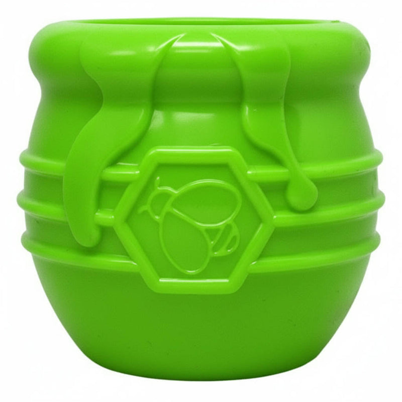 Load image into Gallery viewer, Honey Pot Dog eCup Treat Dispenser | Durable PUP-X Rubber Enrichment Toy | USA Made
