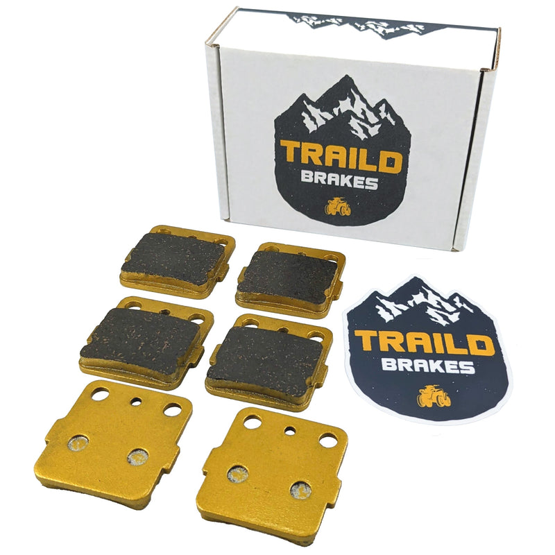 Load image into Gallery viewer, Yamaha Raptor 660R/350 2001-2013 Ceramic Brake Pad Set
